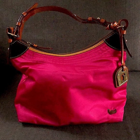 Dooney & Bourke Handbags - Dooney and Burke “Erica” Bag - Hot Pink